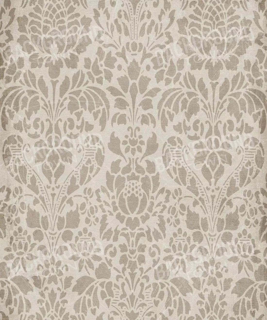 Beige Damask Backdrop for Photography