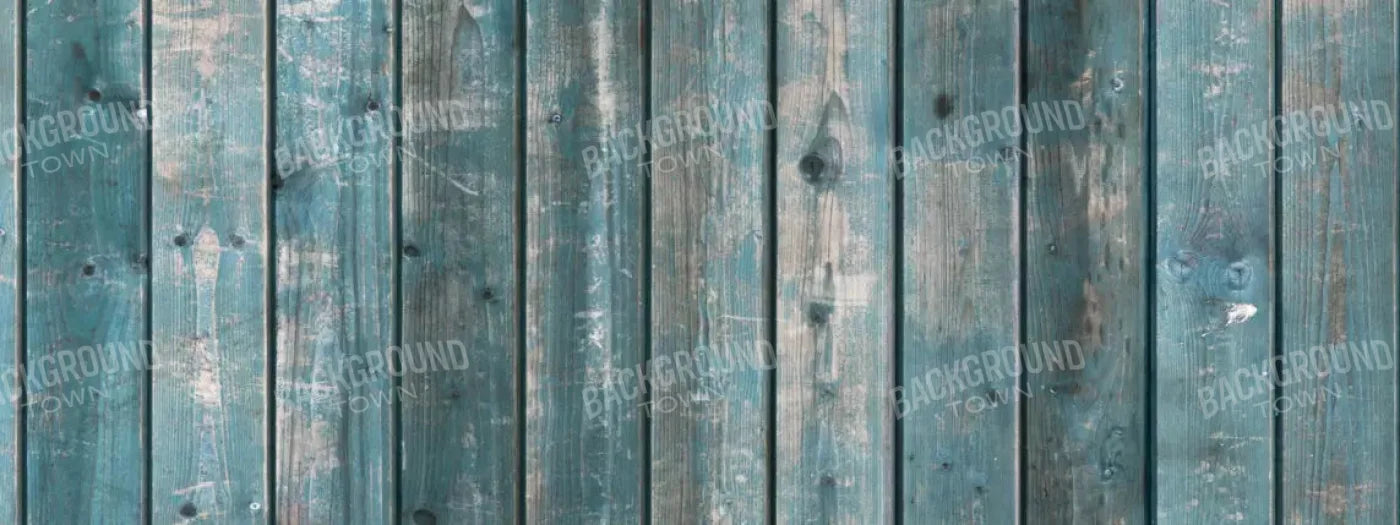 Knotty Teal 20X8 Ultracloth ( 240 X 96 Inch ) Backdrop