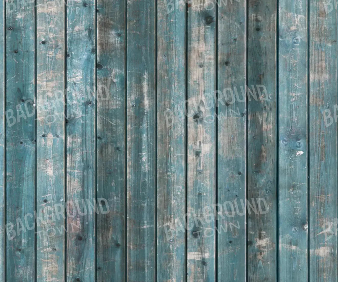 Knotty Teal 5X42 Fleece ( 60 X 50 Inch ) Backdrop
