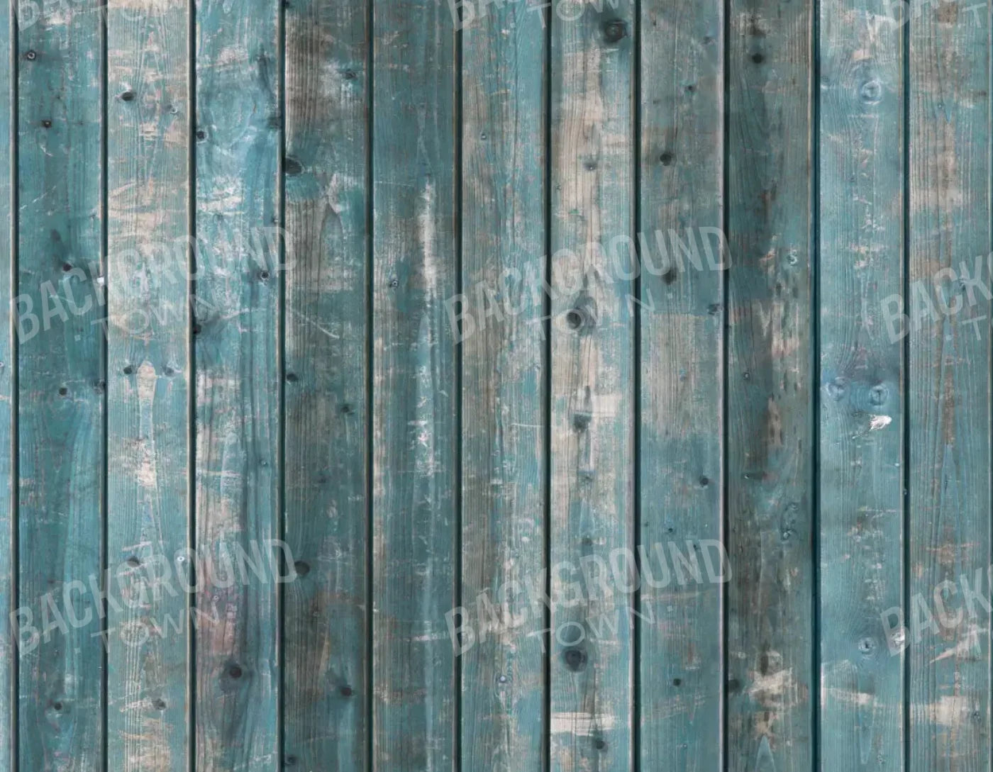 Knotty Teal 8X6 Fleece ( 96 X 72 Inch ) Backdrop