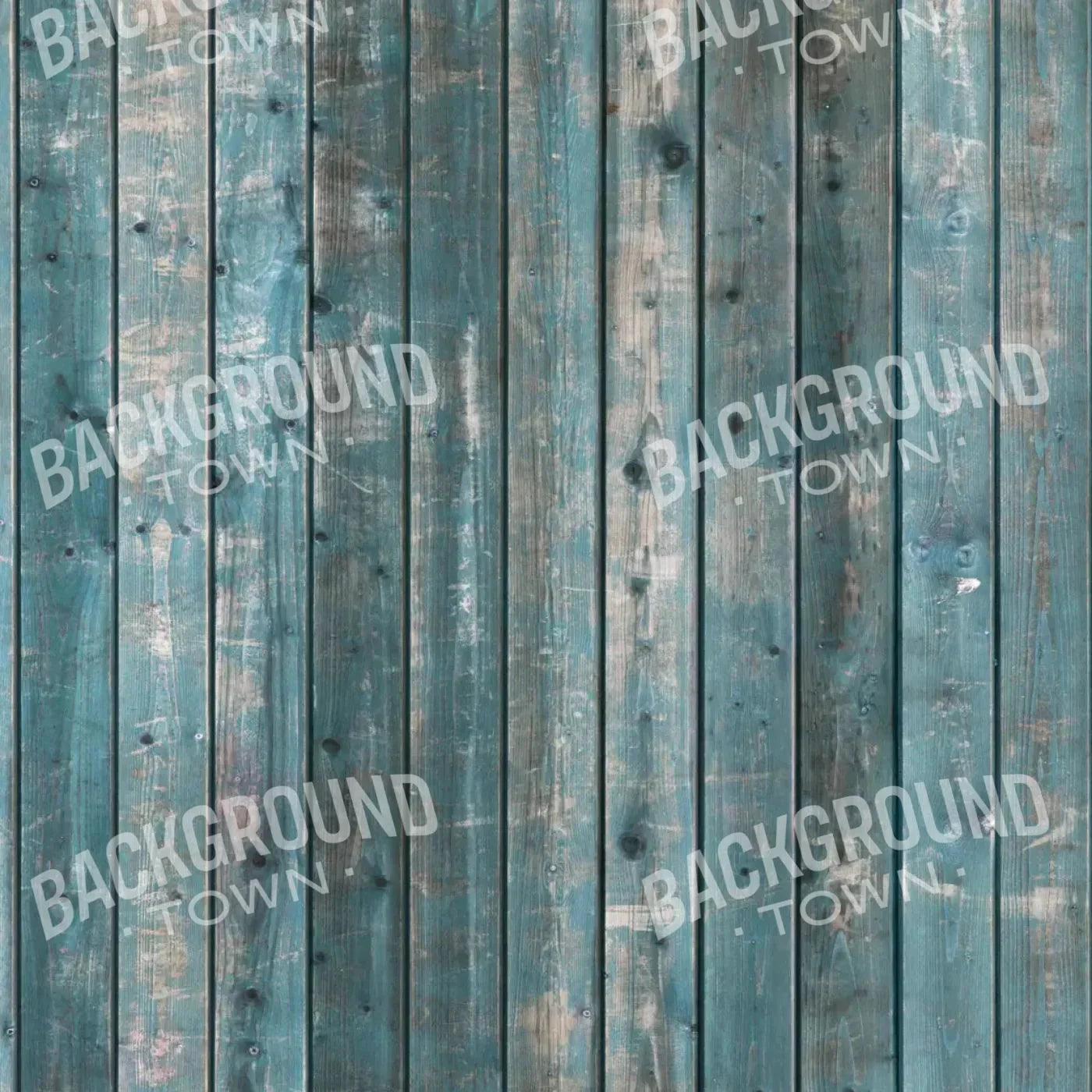 Knotty Teal Rubbermat Floor 5X5 ( 60 X Inch )
