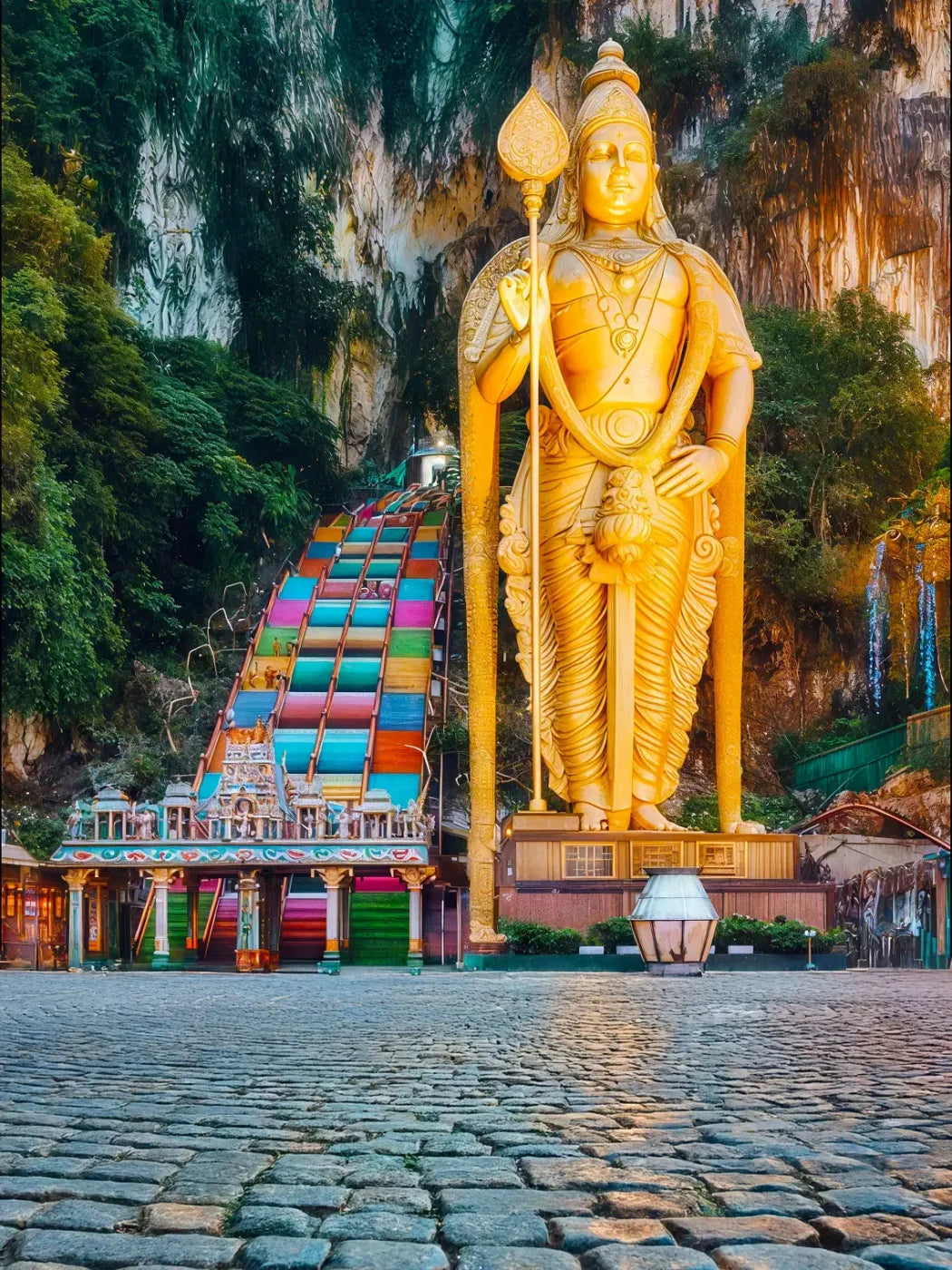 Kuala Lumpur Murugan 6’x8’ Fleece (72 x 96 inch) Backdrop