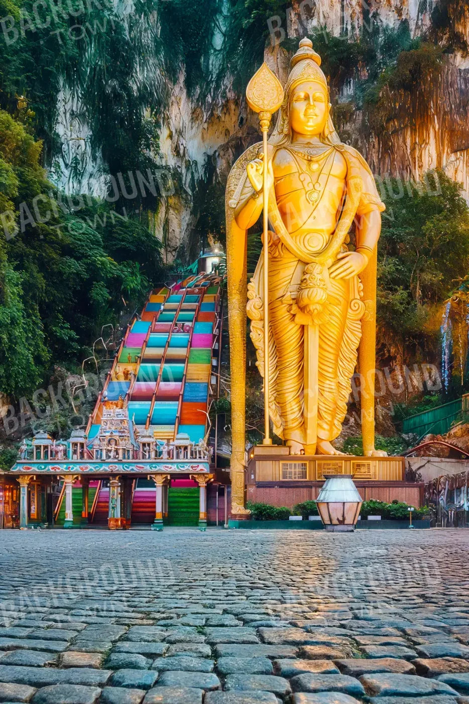 Kuala Lumpur Murugan 8’x12’ UltraCloth (96 x 144 inch) Backdrop