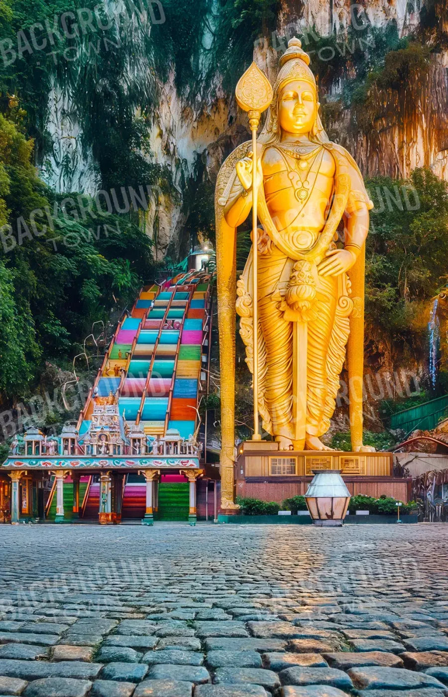 Kuala Lumpur Murugan 9’x14’ UltraCloth (108 x 168 inch) Backdrop