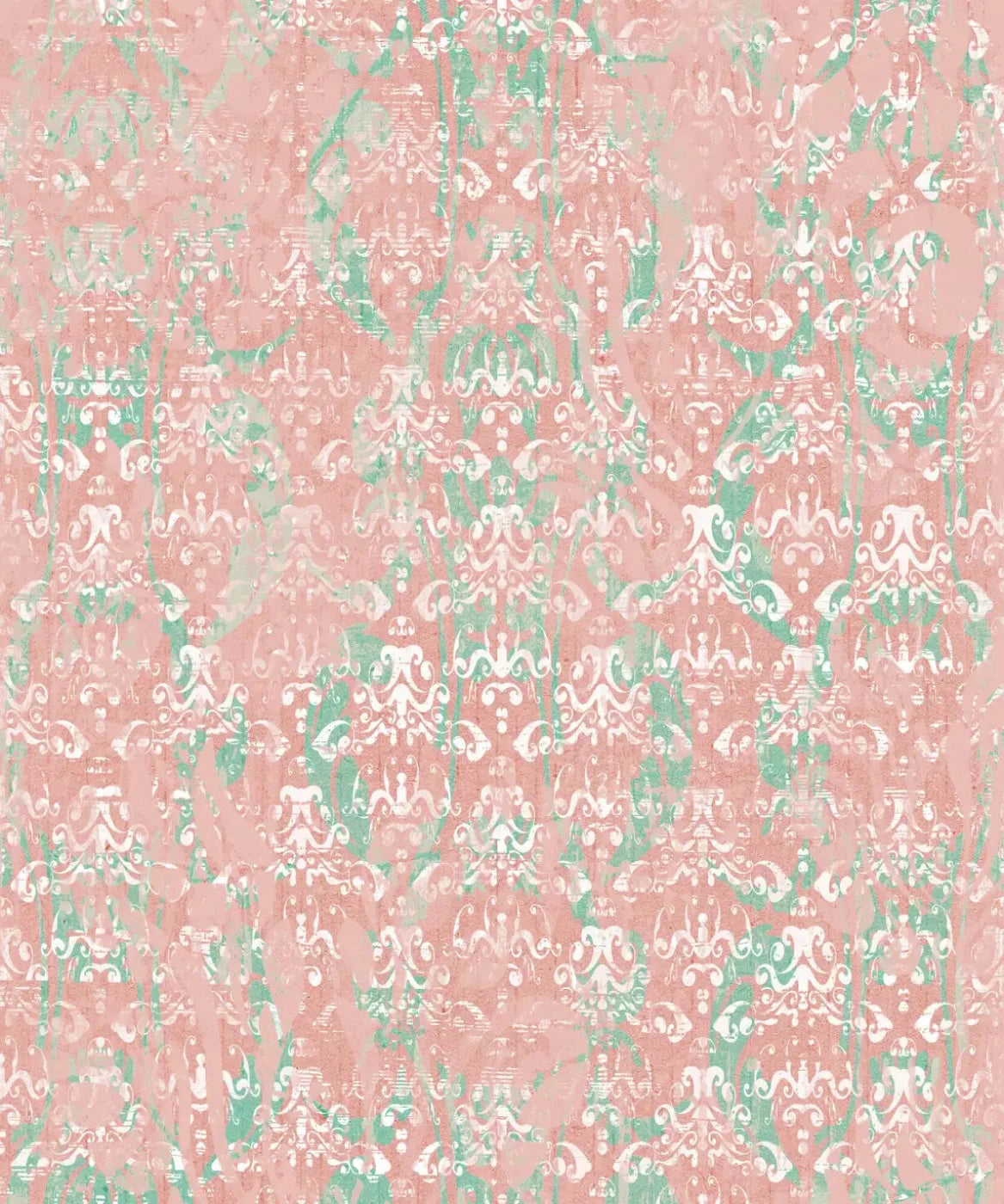 Pink Damask Backdrop for Photography
