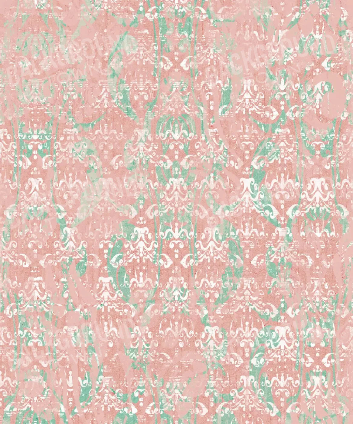 Pink Damask Backdrop for Photography
