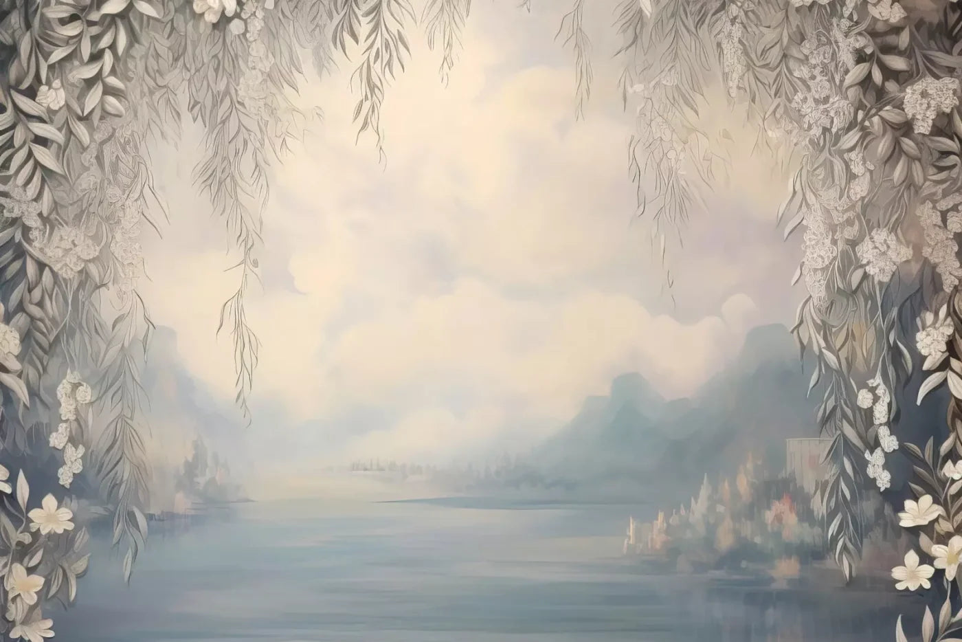 Lake Bough 12’X8’ Ultracloth (144 X 96 Inch) Backdrop