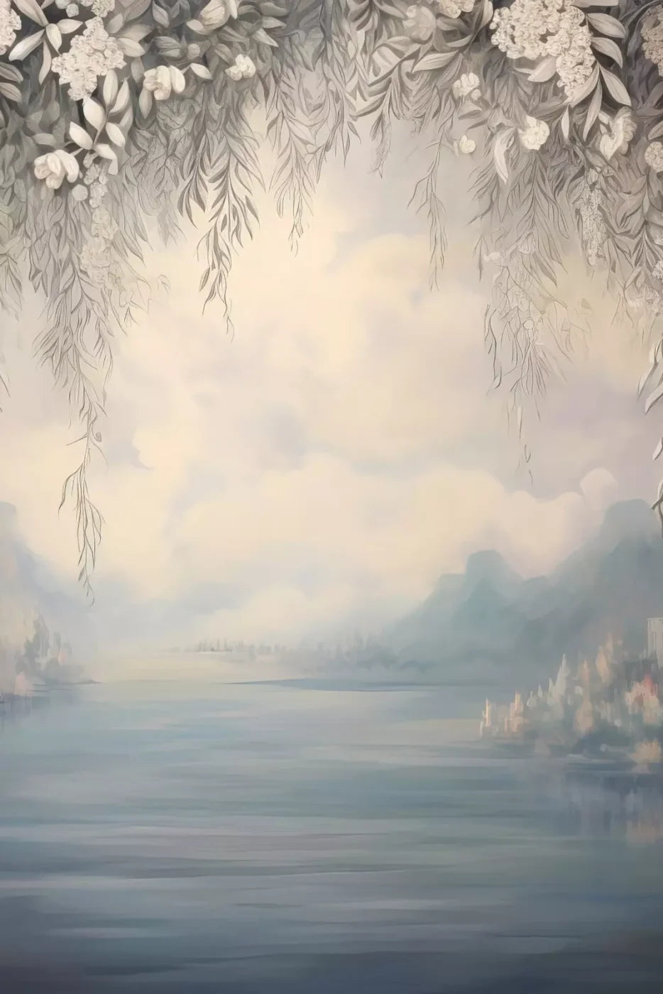 Lake Bough 8’X12’ Ultracloth (96 X 144 Inch) Backdrop