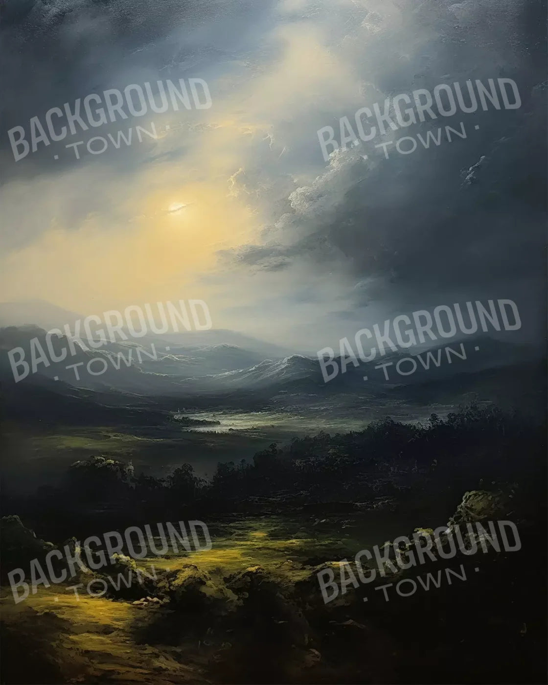 Landscape I 8’X10’ Fleece (96 X 120 Inch) Backdrop