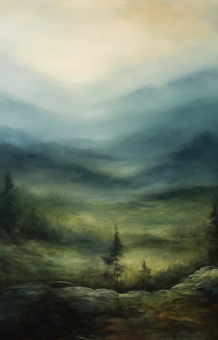 Landscape Ii 9’X14’ Ultracloth (108 X 168 Inch) Backdrop