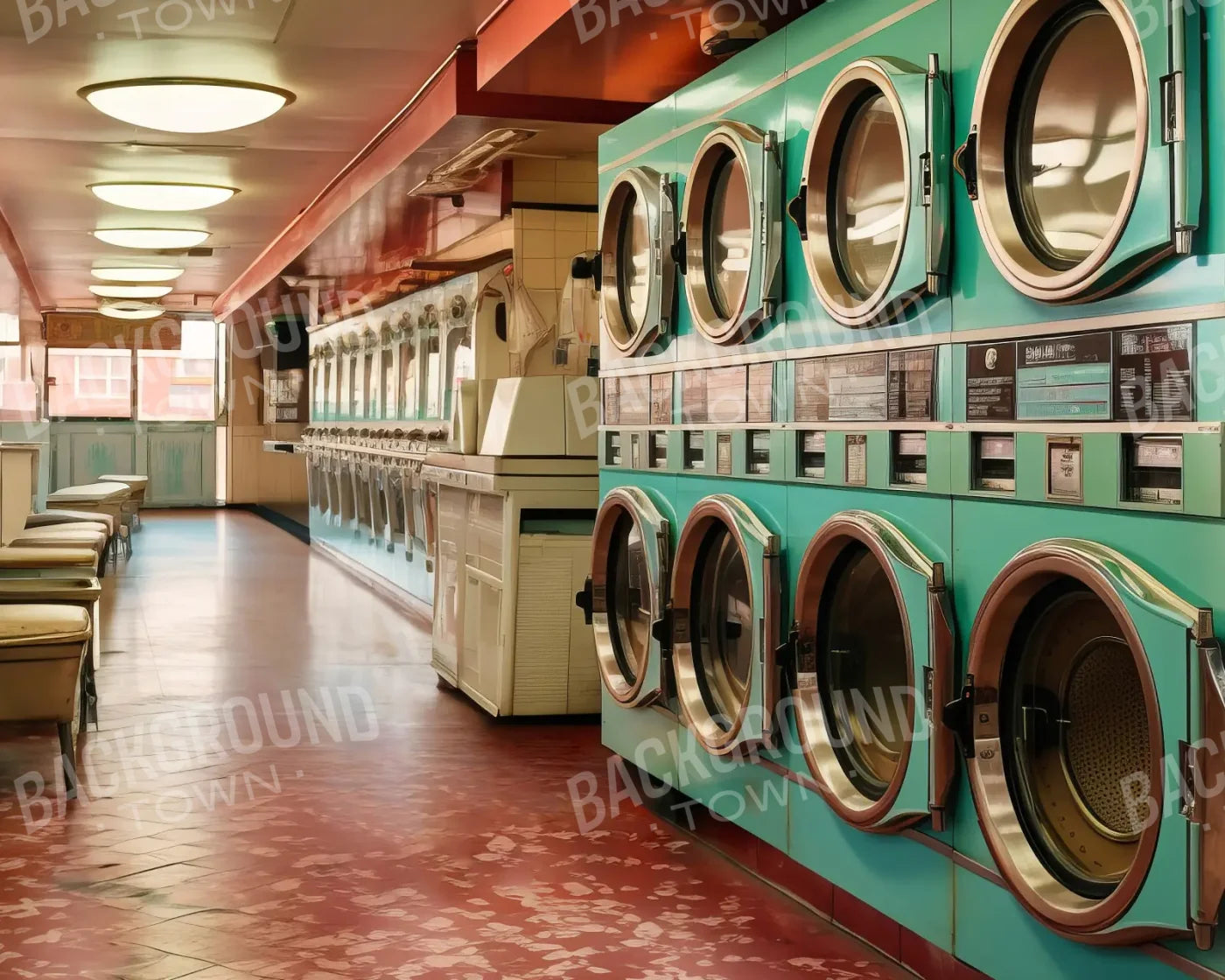 Laundromat 10’x8’ Fleece (120 x 96 inch) Backdrop