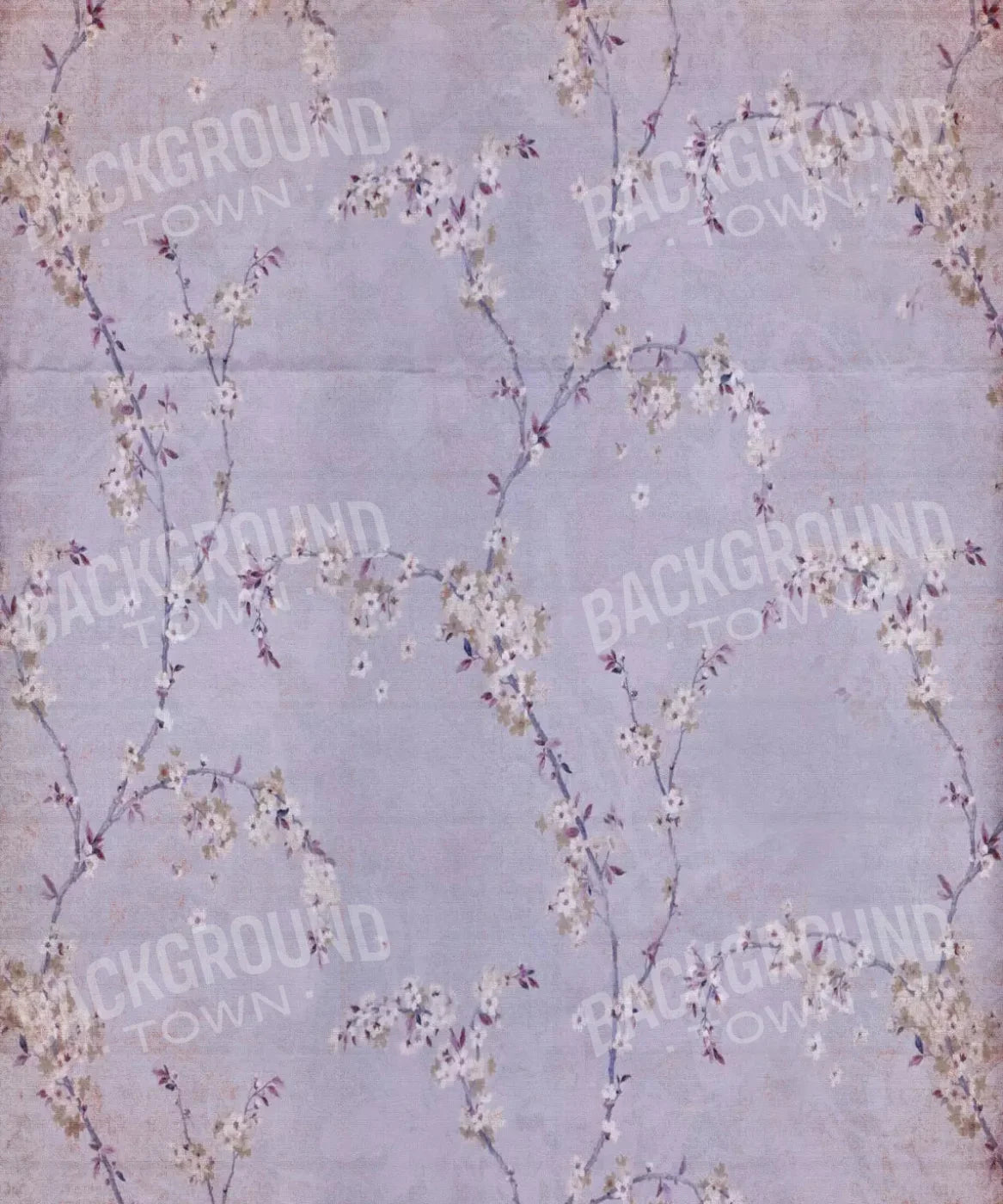 Purple Floral Backdrop for Photography
