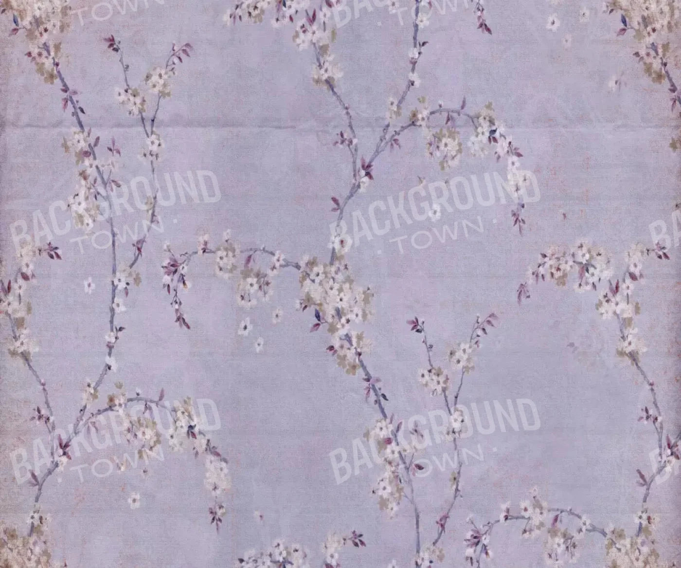 Lavender Blossom 5X42 Fleece ( 60 X 50 Inch ) Backdrop
