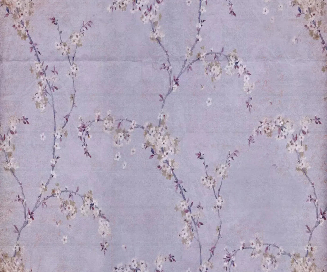 Lavender Blossom 5X42 Fleece ( 60 X 50 Inch ) Backdrop
