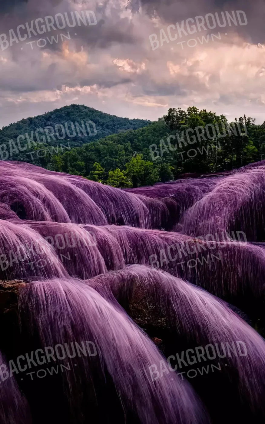 Lavendar Falls 9X14 Ultracloth ( 108 X 168 Inch ) Backdrop