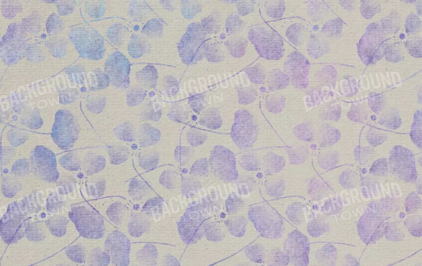 Lavendar Field 16X10 Ultracloth ( 192 X 120 Inch ) Backdrop