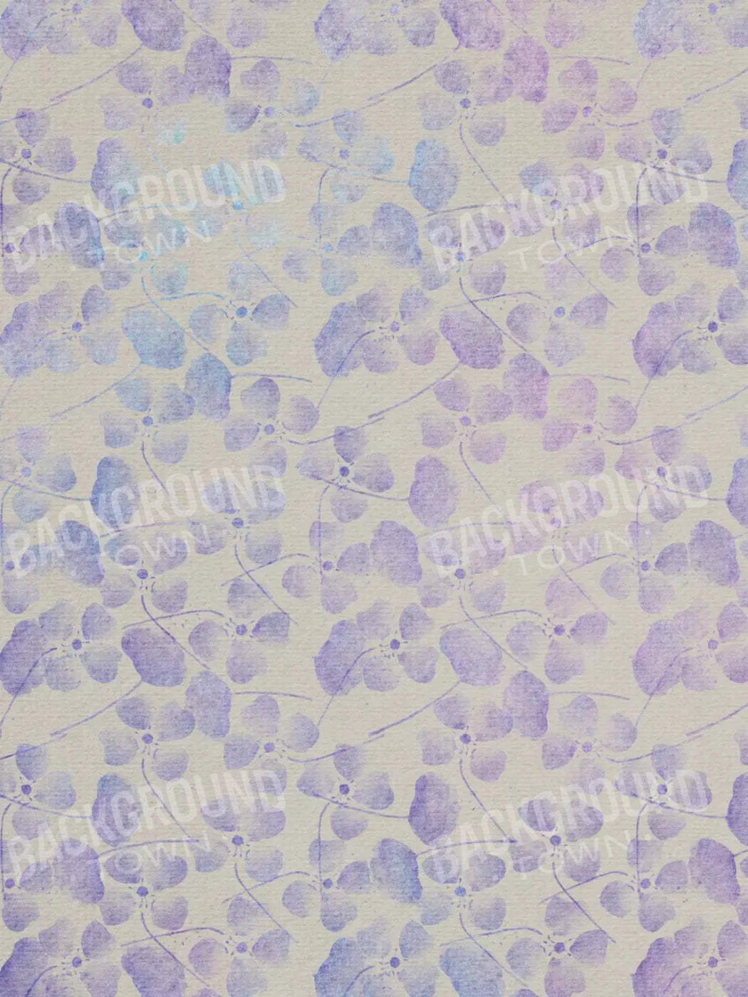 Lavendar Field 8X10 Fleece ( 96 X 120 Inch ) Backdrop