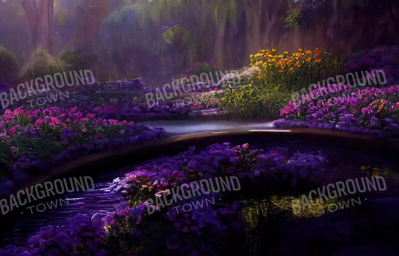 Lavendar Forest 12X8 Ultracloth ( 144 X 96 Inch ) Backdrop