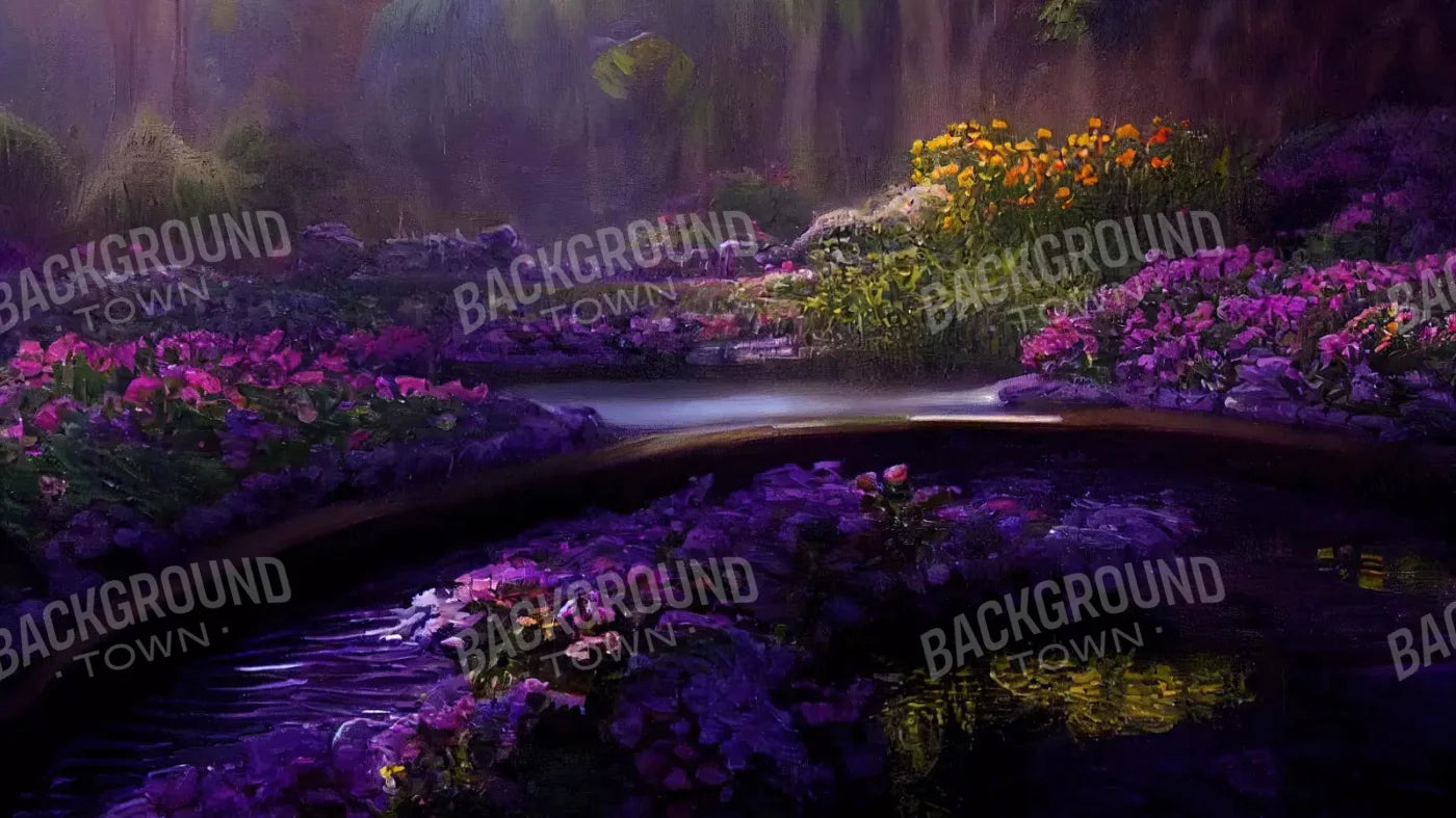 Lavendar Forest 14X8 Ultracloth ( 168 X 96 Inch ) Backdrop