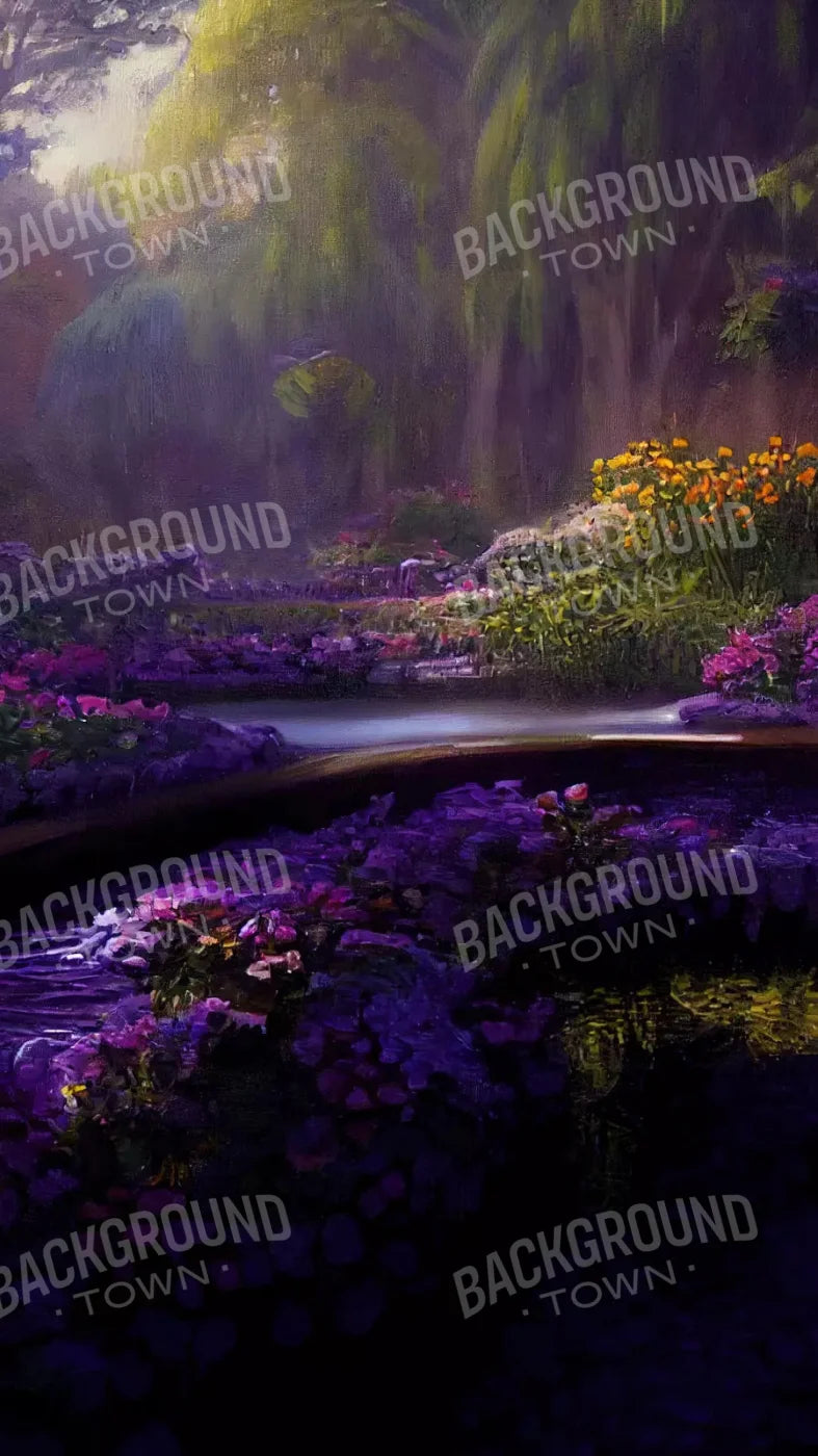 Lavendar Forest 8X14 Ultracloth ( 96 X 168 Inch ) Backdrop