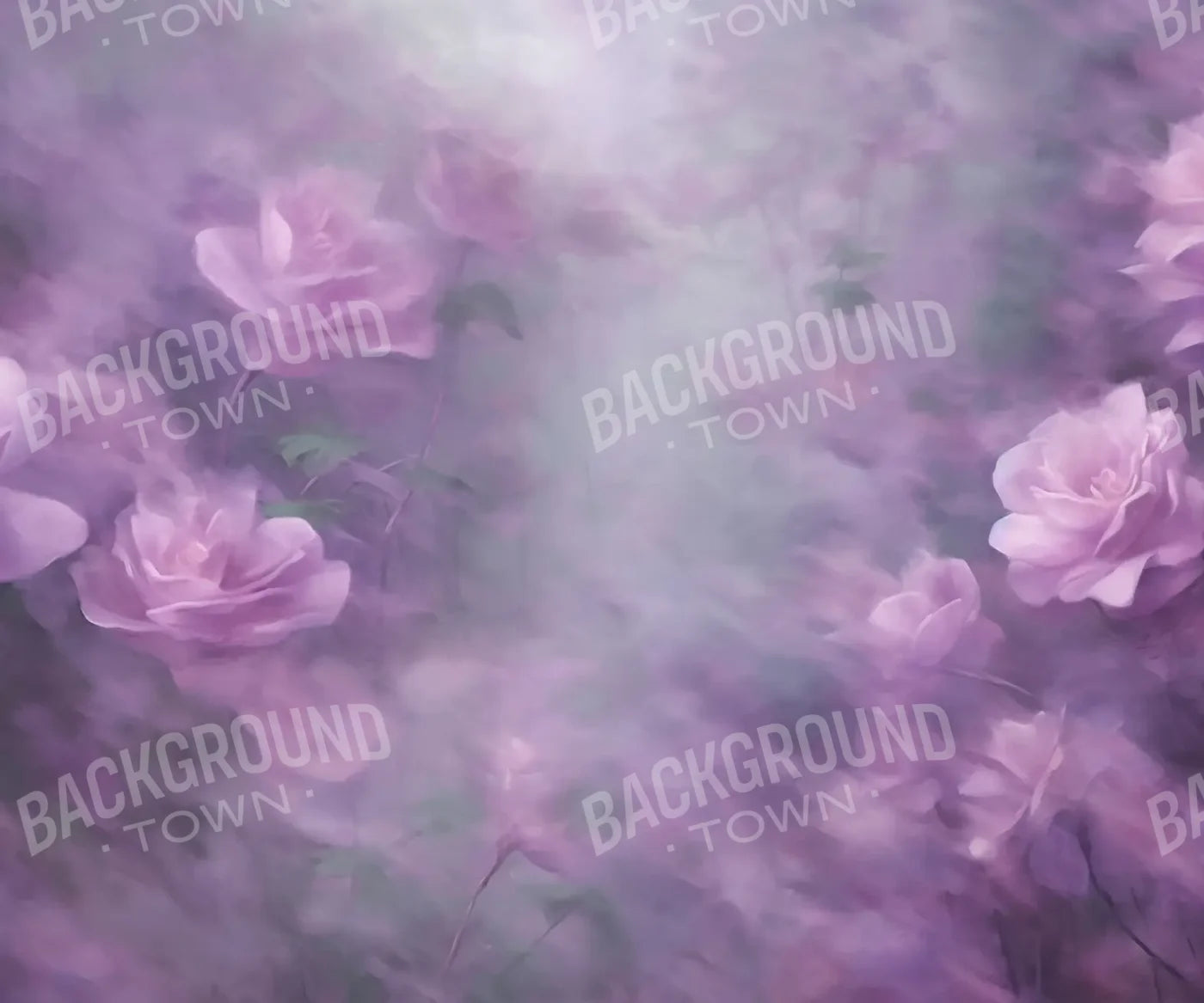 Lavender Roses 12’x10’ UltraCloth (144 x 120 inch) Backdrop
