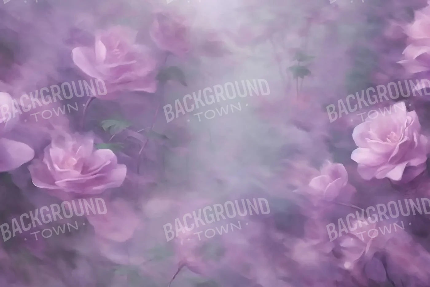 Lavender Roses 12’x8’ UltraCloth (144 x 96 inch) Backdrop