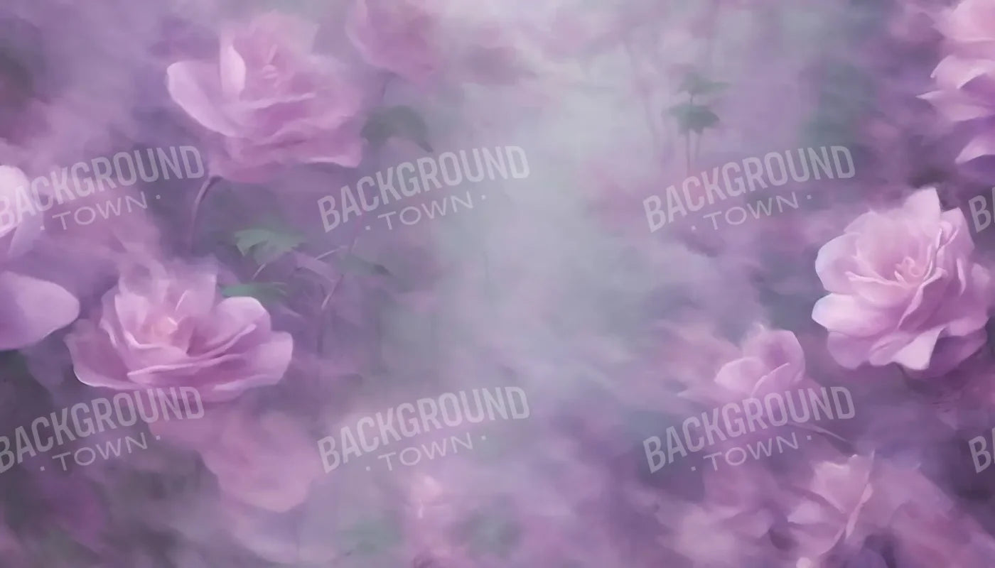 Lavender Roses 14’x8’ UltraCloth (168 x 96 inch) Backdrop