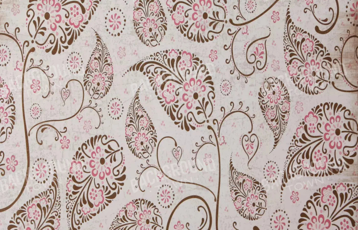 Leaflet Pink 12X8 Ultracloth ( 144 X 96 Inch ) Backdrop