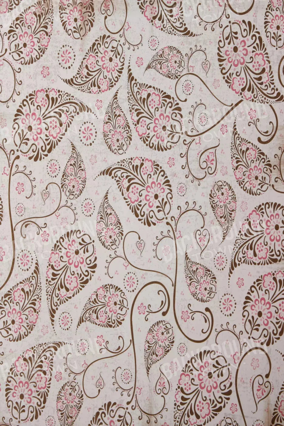 Leaflet Pink 5X8 Ultracloth ( 60 X 96 Inch ) Backdrop