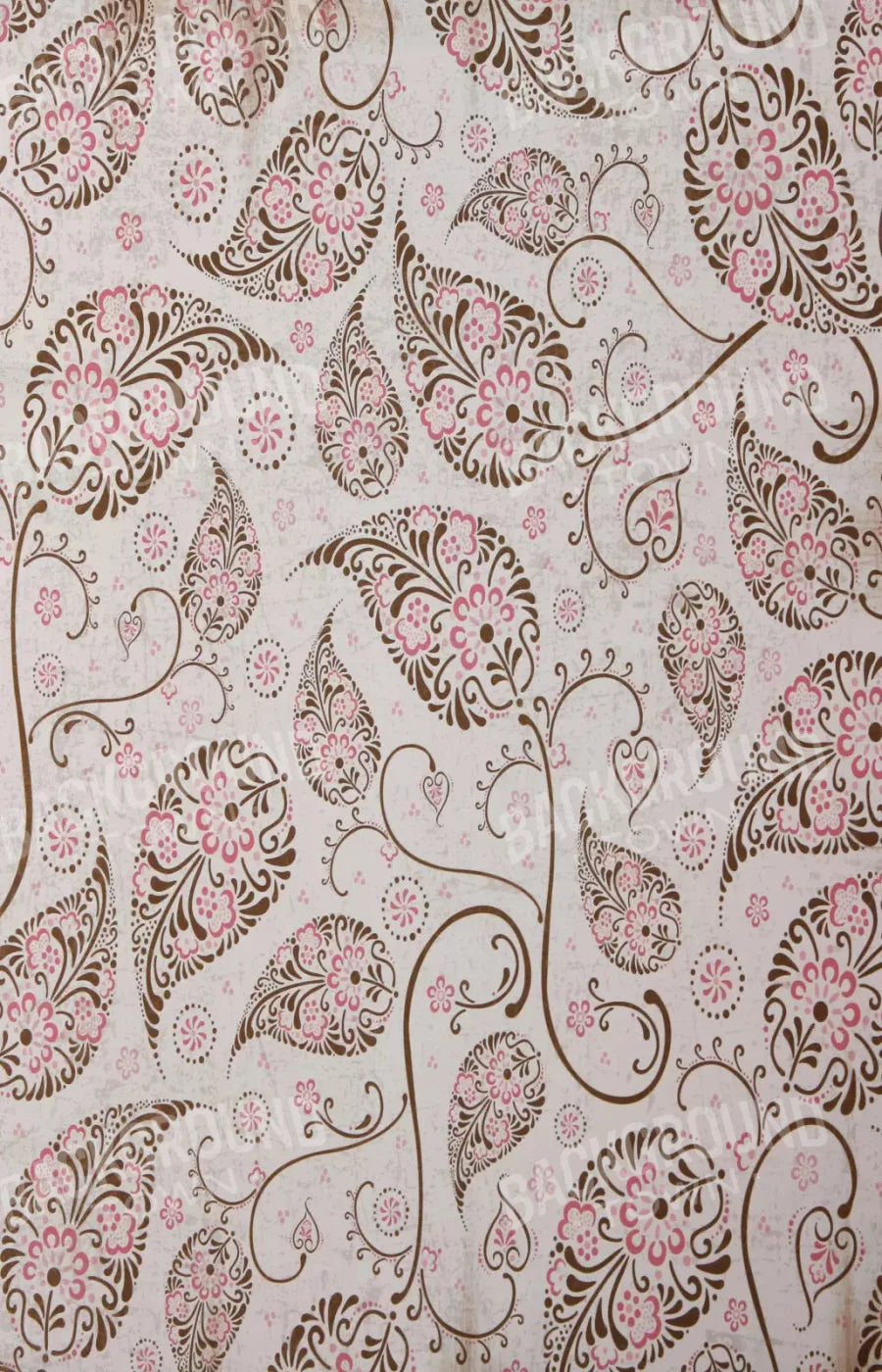 Leaflet Pink 8X12 Ultracloth ( 96 X 144 Inch ) Backdrop