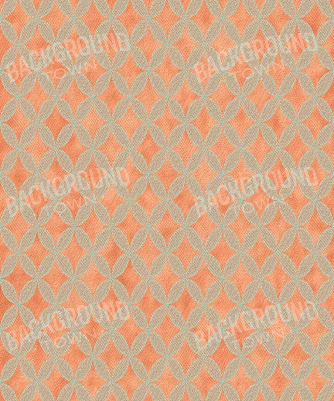 Orange Pattern Backdrop for Photography