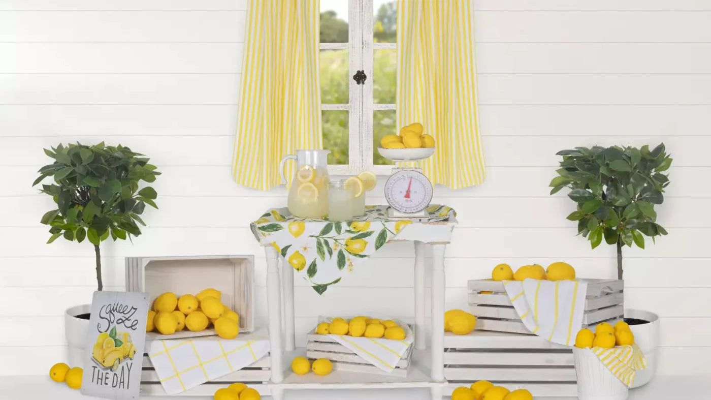 Lemonade Stand 14X8 Ultracloth ( 168 X 96 Inch ) Backdrop