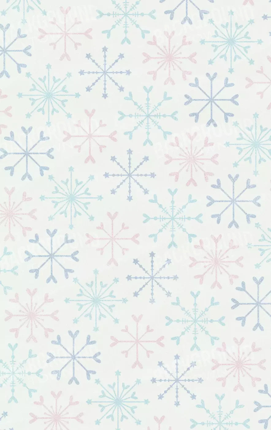 Let It Snow 10X16 Ultracloth ( 120 X 192 Inch ) Backdrop