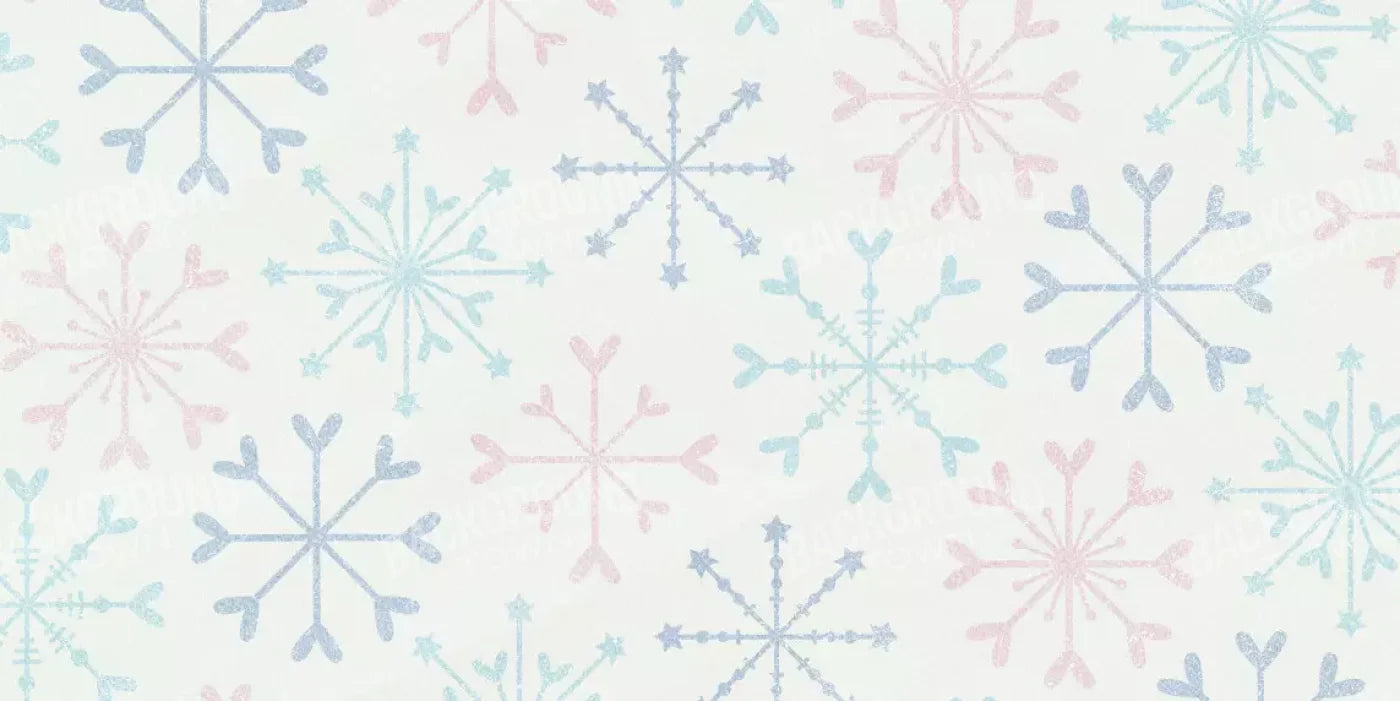 Let It Snow 20X10 Ultracloth ( 240 X 120 Inch ) Backdrop