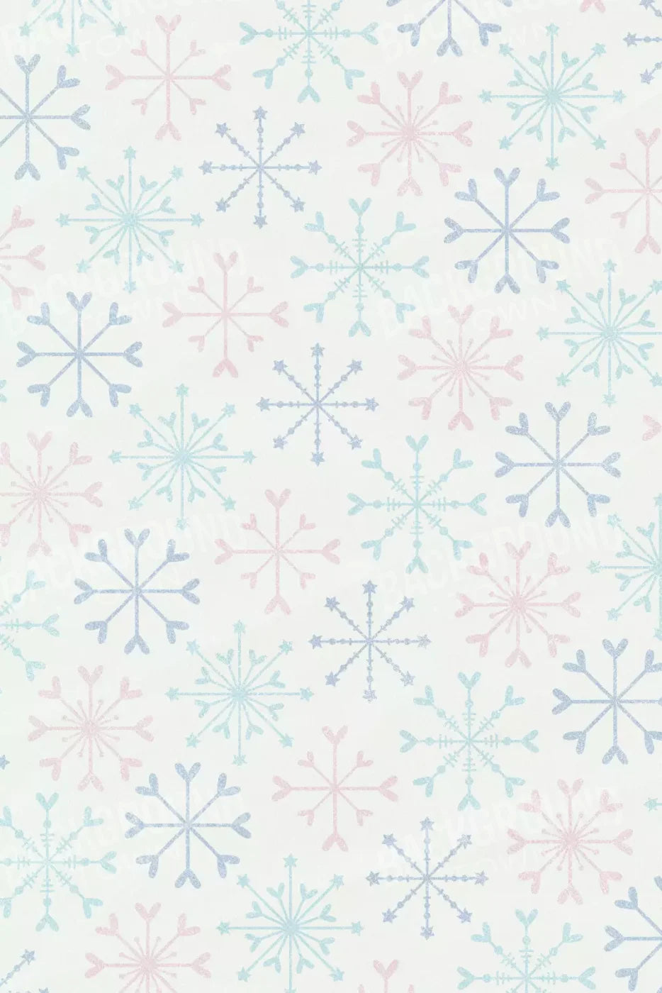 Let It Snow 5X8 Ultracloth ( 60 X 96 Inch ) Backdrop