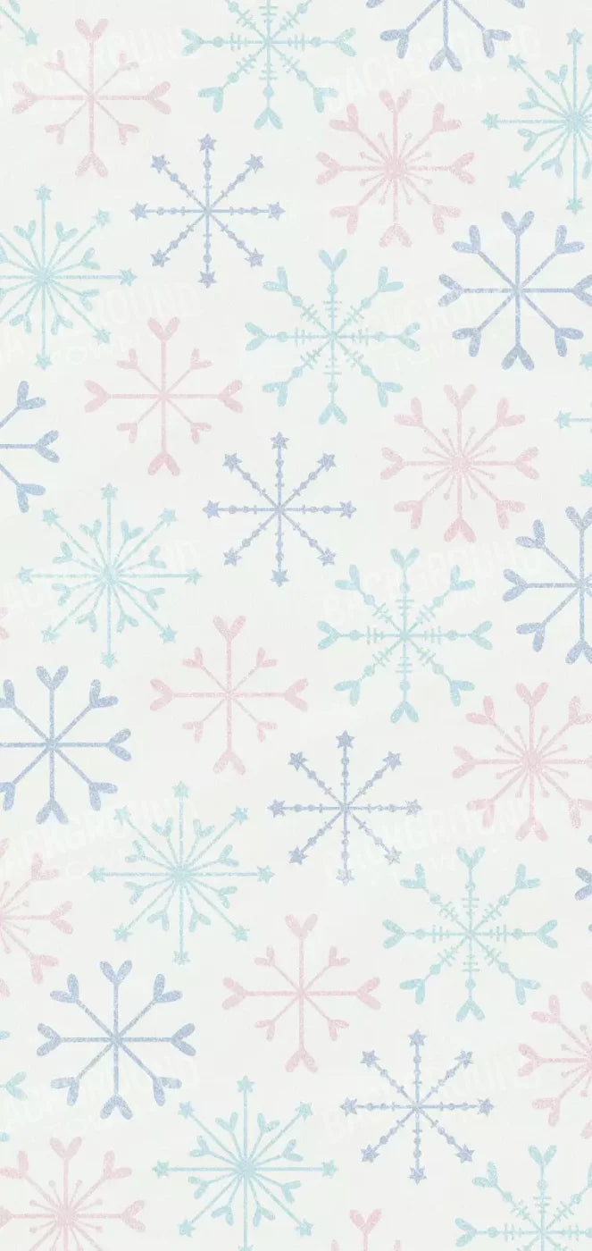 Let It Snow 8X16 Ultracloth ( 96 X 192 Inch ) Backdrop