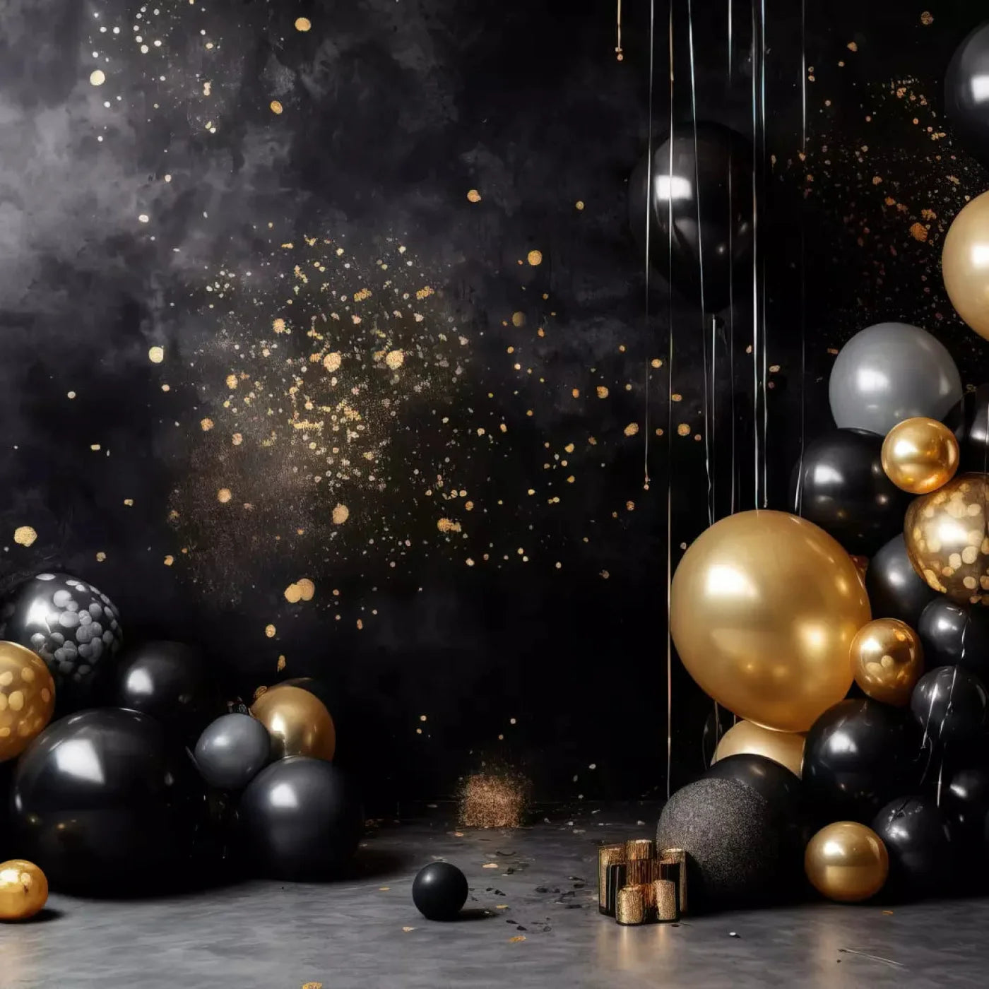 Lets Celebrate Black Backdrop