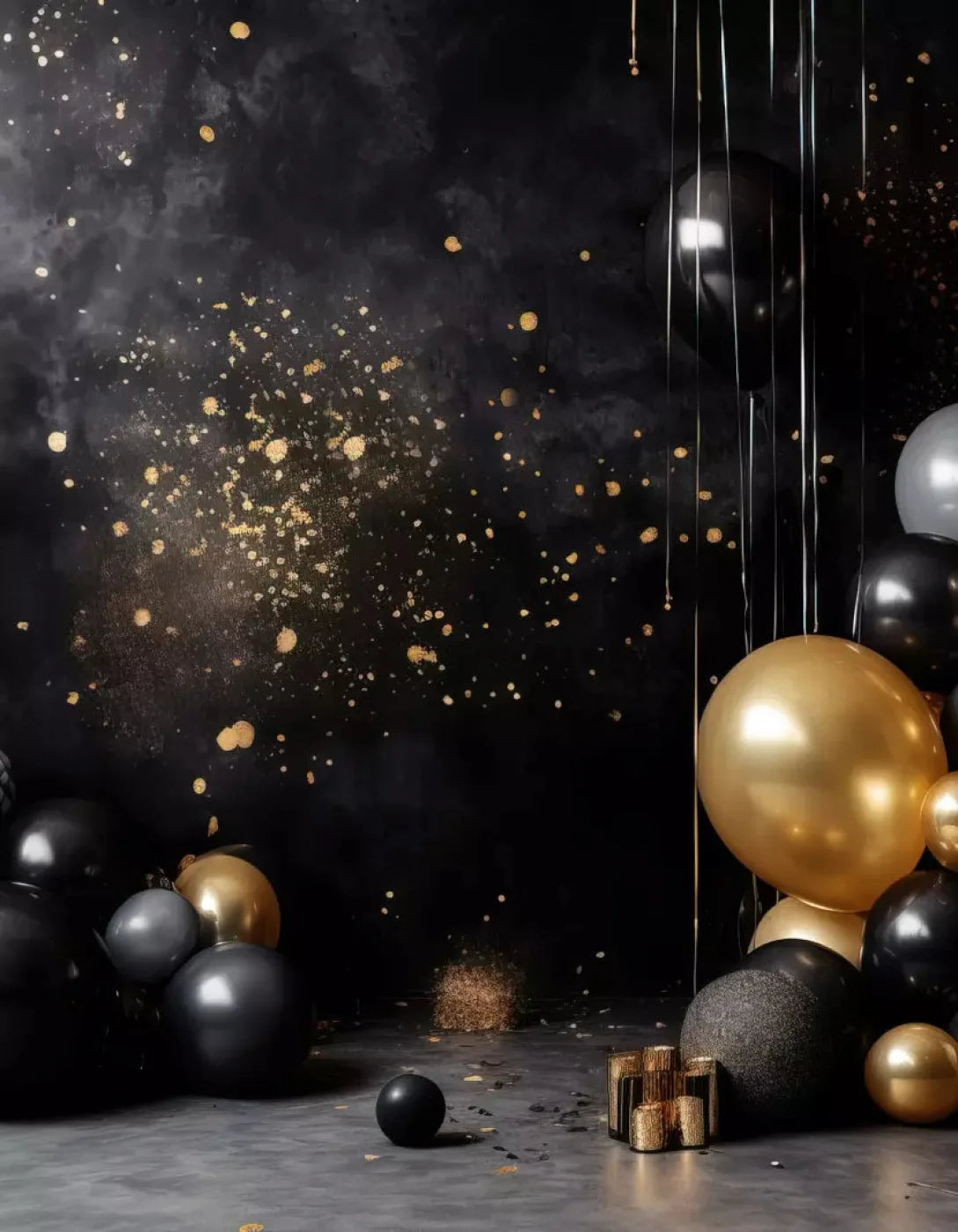 Lets Celebrate Black Backdrop