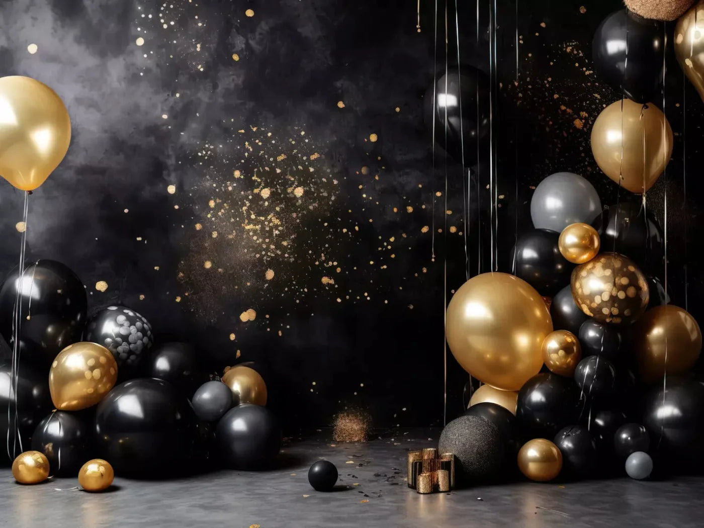 Lets Celebrate Black Backdrop