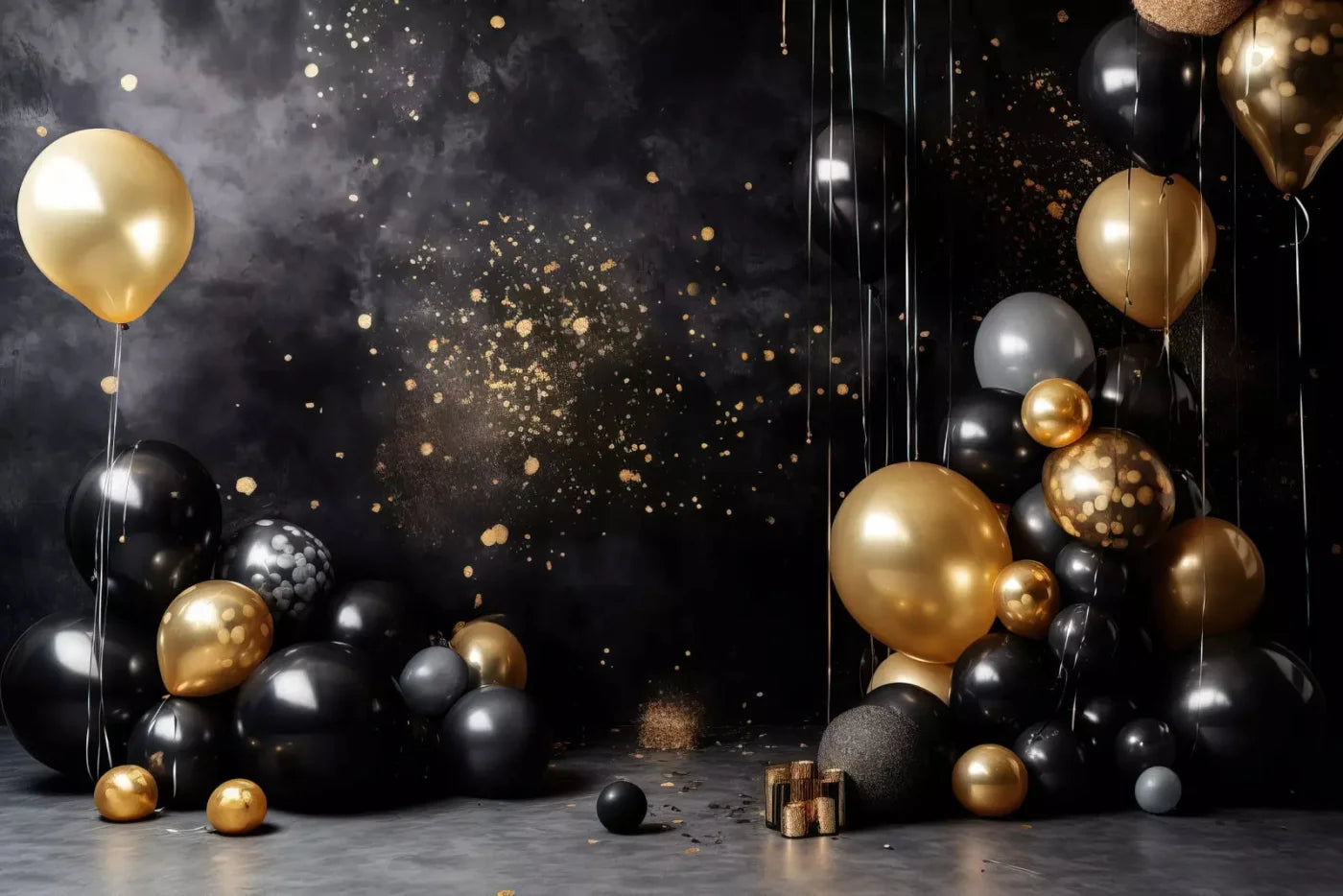 Lets Celebrate Black Backdrop