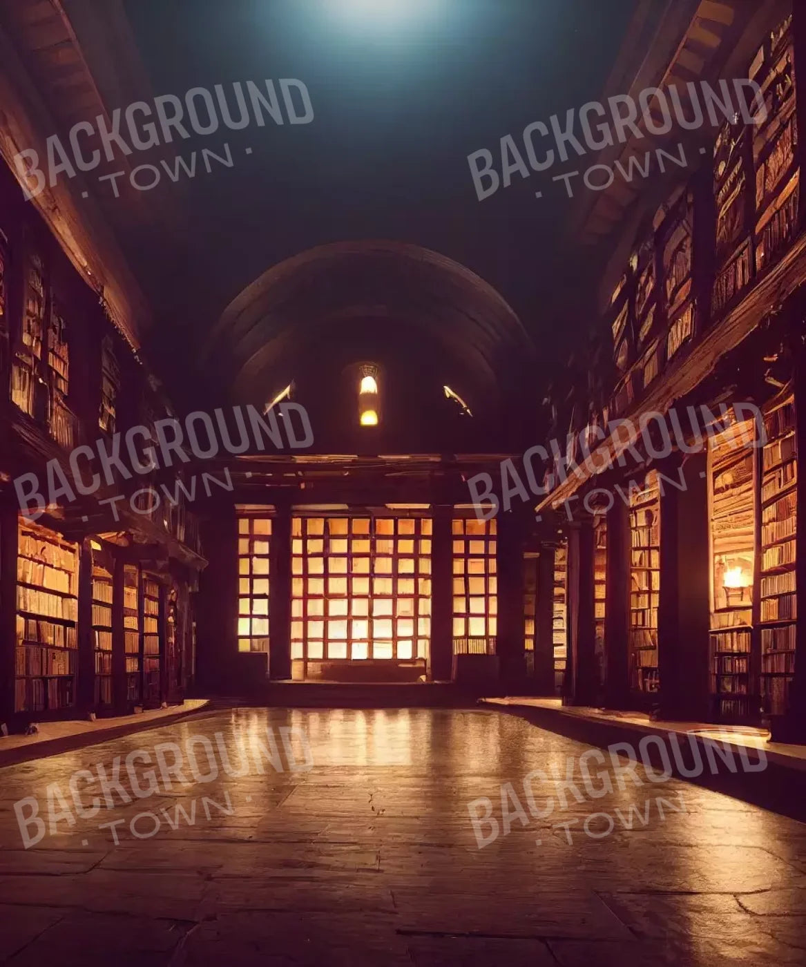 Library Hall 10X12 Ultracloth ( 120 X 144 Inch ) Backdrop