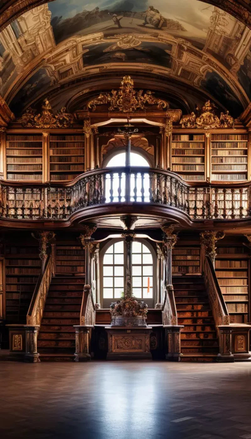 Library Hall I 8’X14’ Ultracloth (96 X 168 Inch) Backdrop