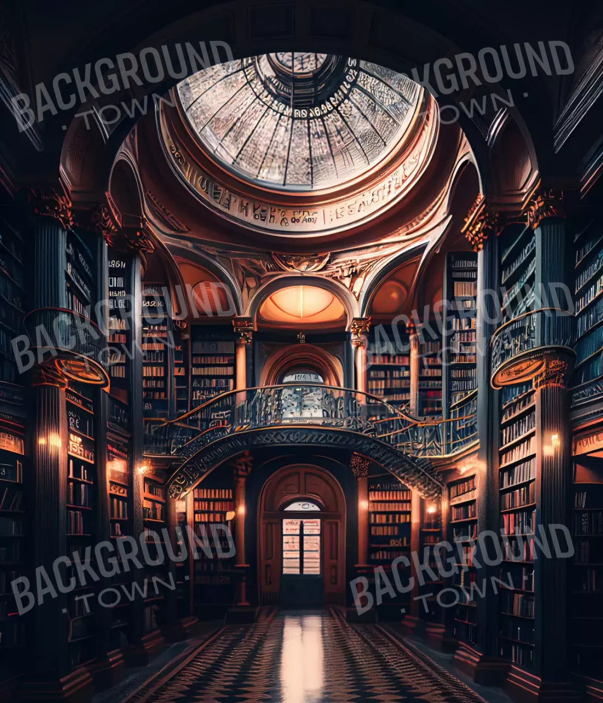 Library Ll 10X12 Ultracloth ( 120 X 144 Inch ) Backdrop