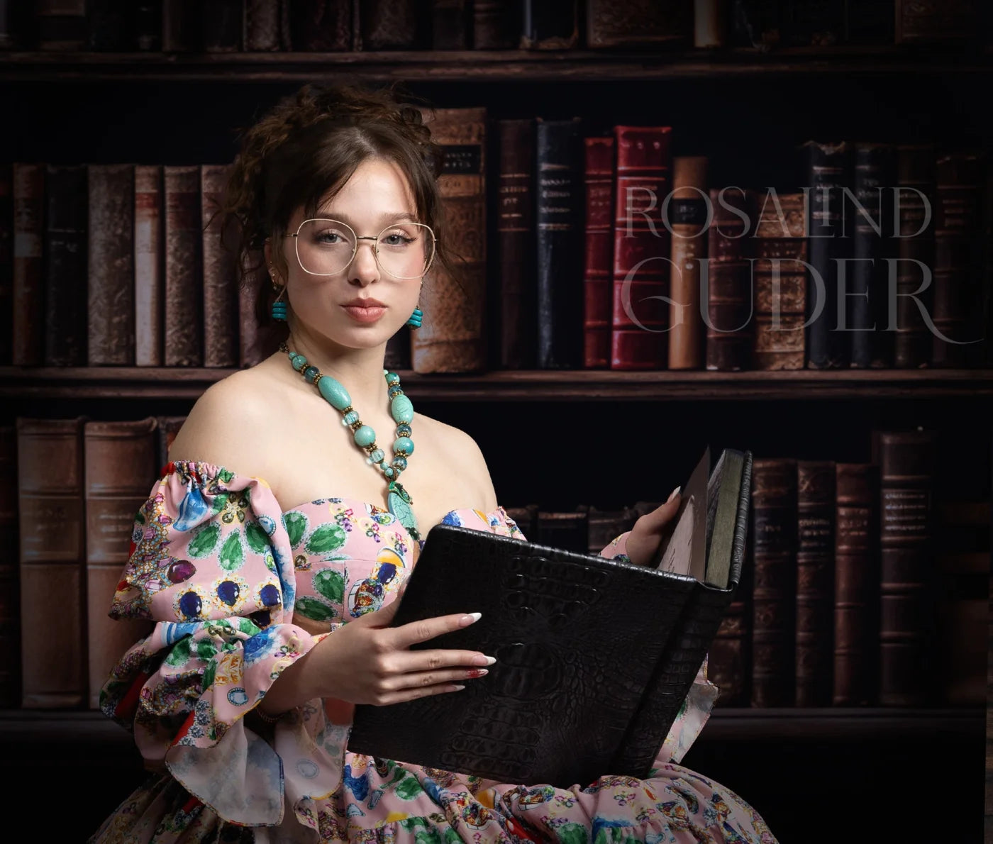 Library Wall Backdrop