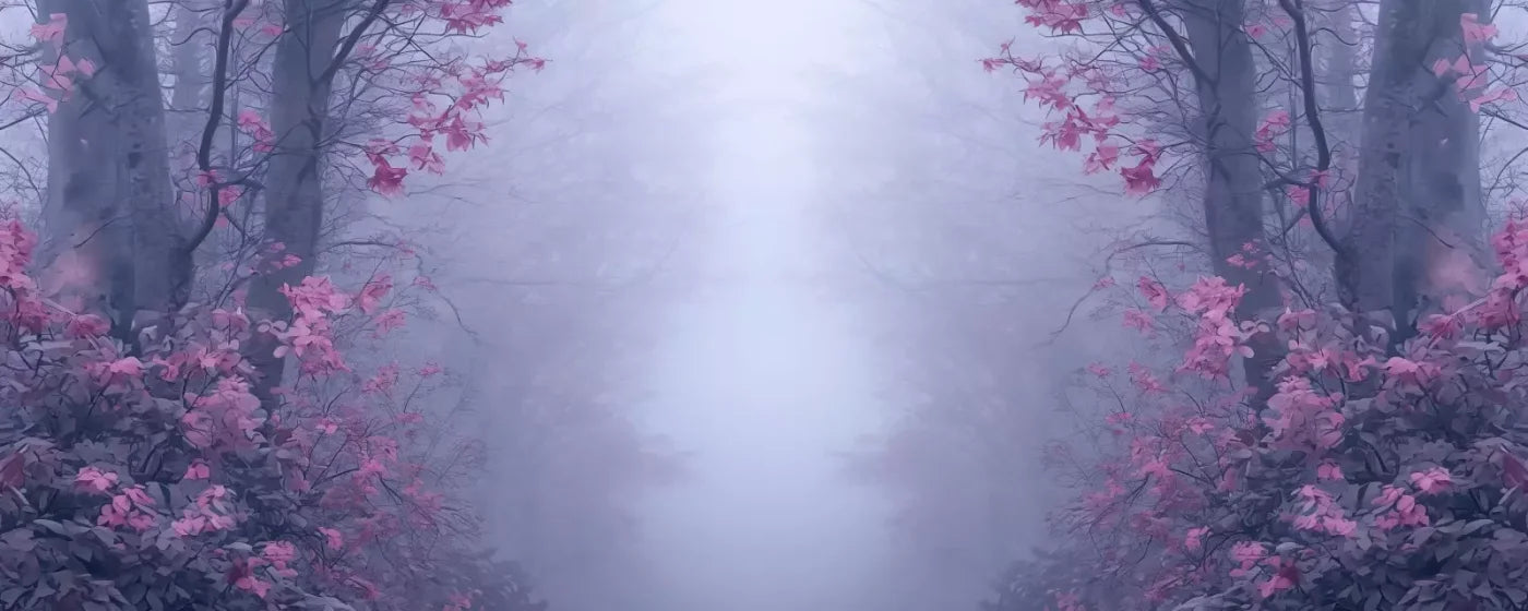 Light Pink Burning Bush Walk 20’X8’ Ultracloth (240 X 96 Inch) Backdrop