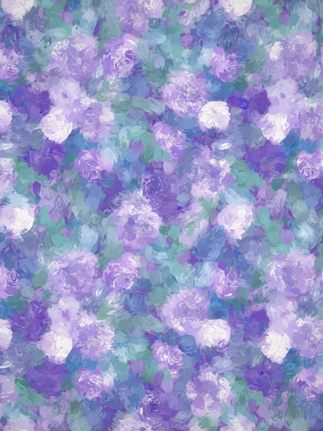 Lilac Lullaby 8X10 Fleece ( 96 X 120 Inch ) Backdrop