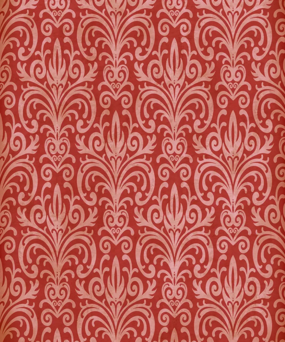 Red Damask Backdrop for Photography