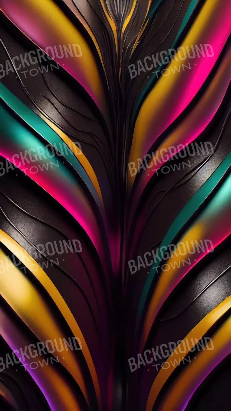 Liquid Neon Paint 8X14 Ultracloth ( 96 X 168 Inch ) Backdrop