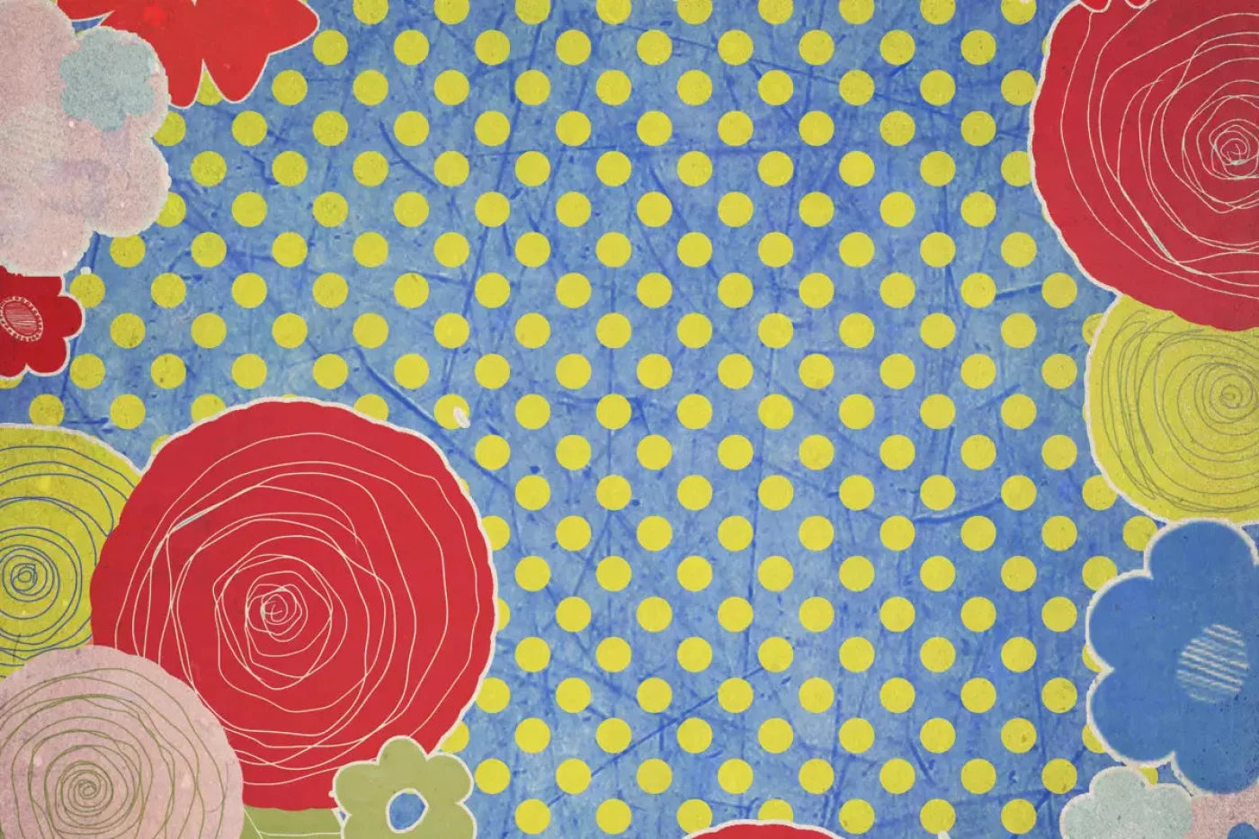Little Boats Buds 5X4 Rubbermat Floor ( 60 X 48 Inch ) Backdrop