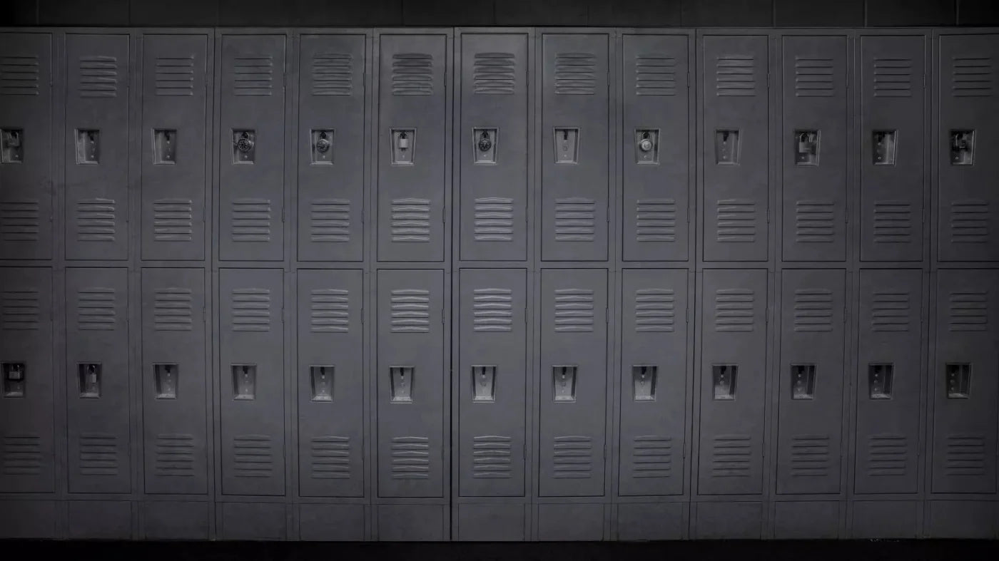 Lockers 3 14X8 Ultracloth ( 168 X 96 Inch ) Backdrop